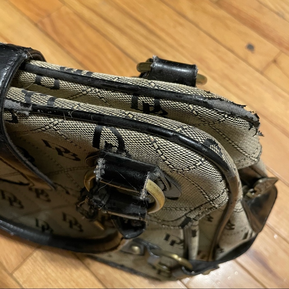 Dooney & Bourke Monogram Satchel Bag - Picture 13 of 13